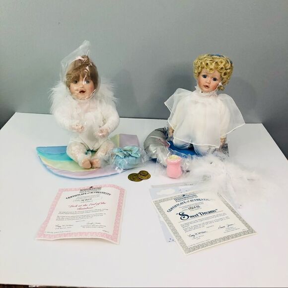 ASHTON DRAKE/CINDY MCC "LUCK AT THE END OF THE RAINBOW" And “sweet Dream - Picture 1 of 11